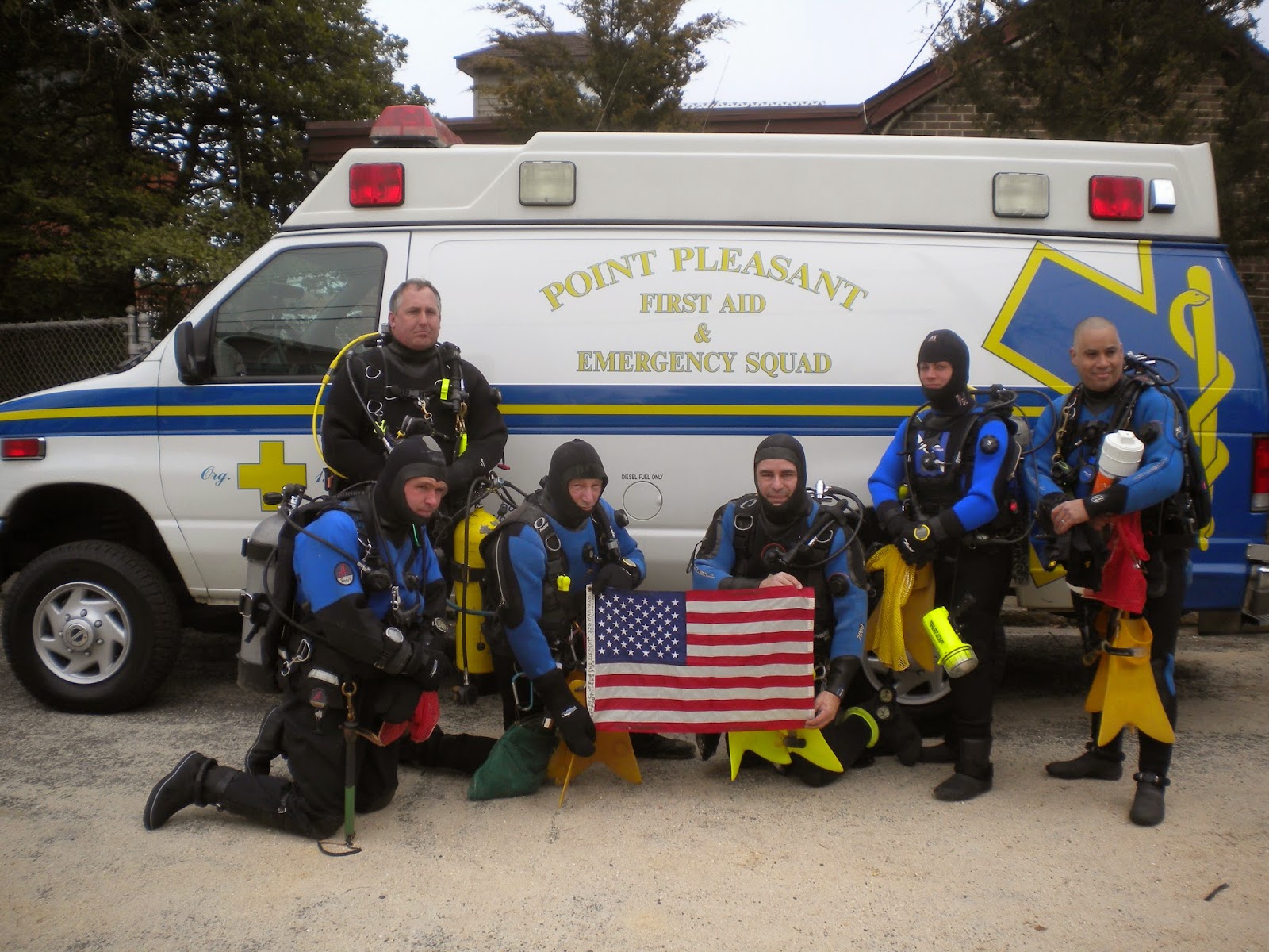 RightsideVA Point Pleasant Beach Rescue Dive Team...