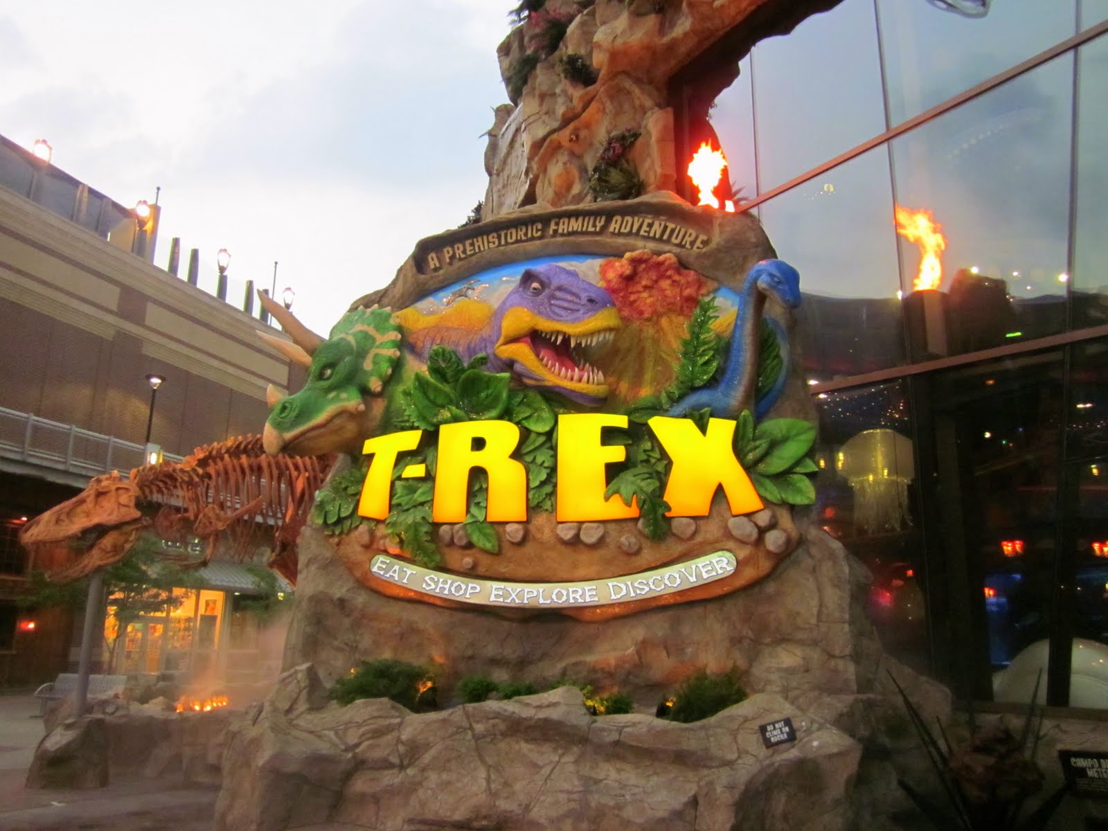 The Recent Happenings of the Alaska Abels: T Rex Cafe