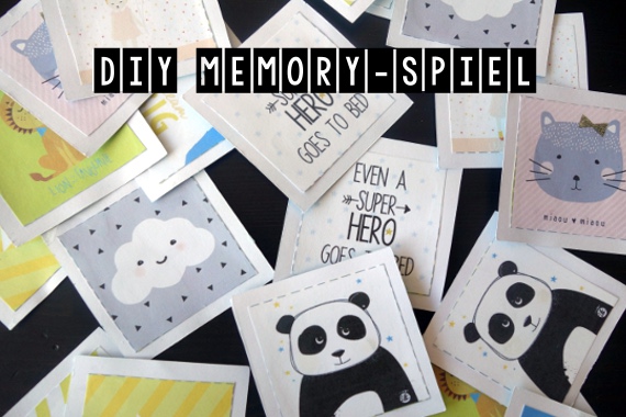 Mila Liebe Kinderkram Diy Memory Karten