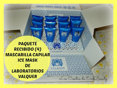 Paquete Recibido (4): Mascarilla Capilar Ice Hair Mask Total Repair de Laboratorios Valquer