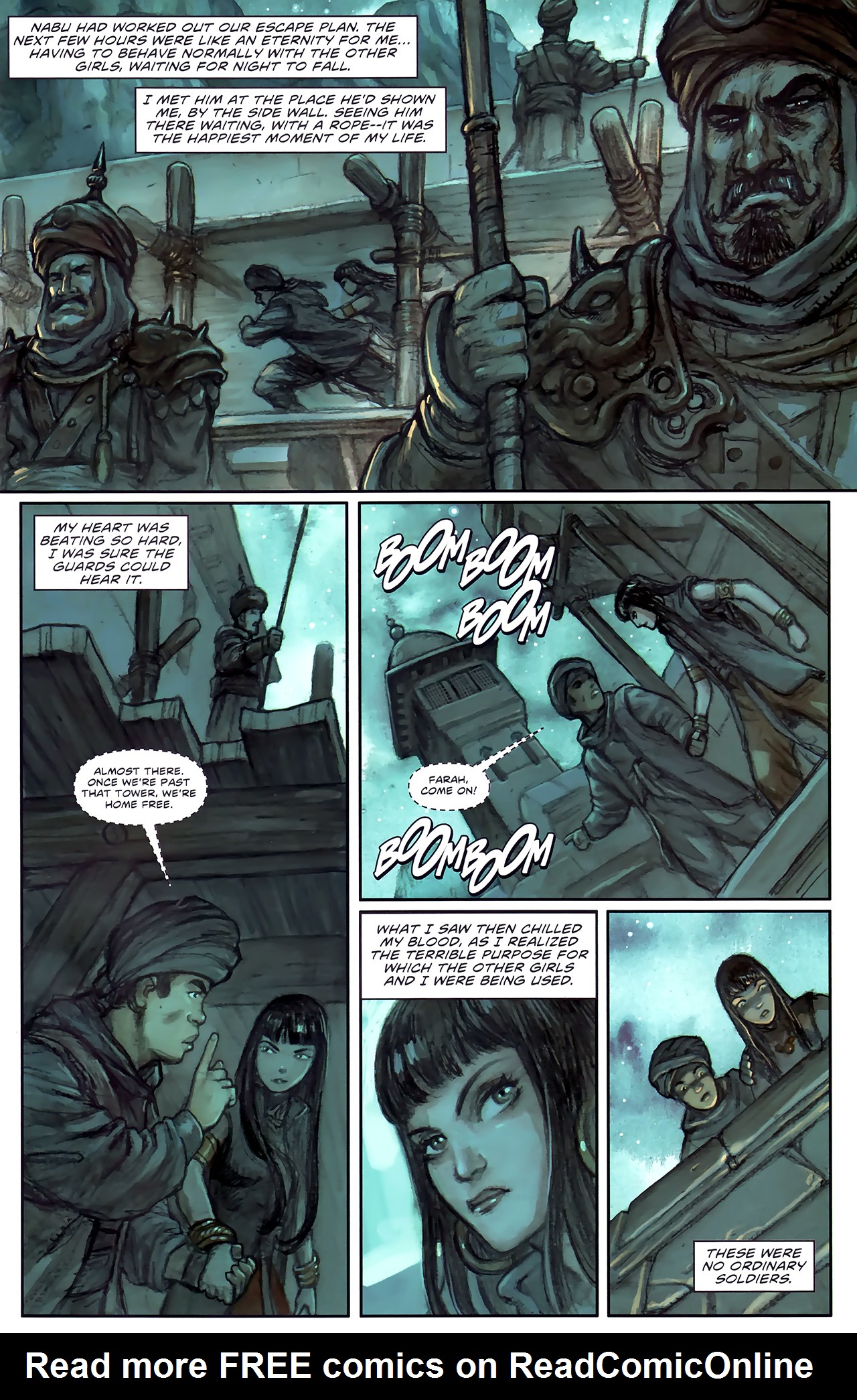 Read online Prince of Persia: Before the Sandstorm comic -  Issue #2 - 33