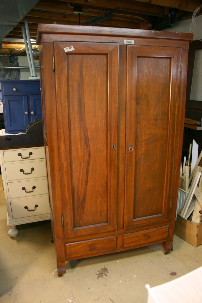 Roots and Wings Furniture Blog No. 125 Antique KnockDown Wardrobe in