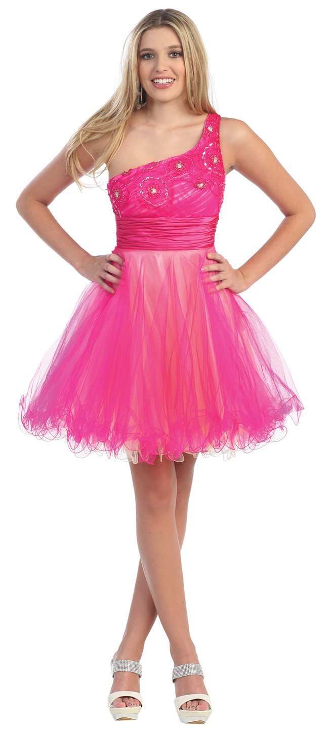 ... prom dresses 2013 / party graduation beaded one shoulder cheap dresses