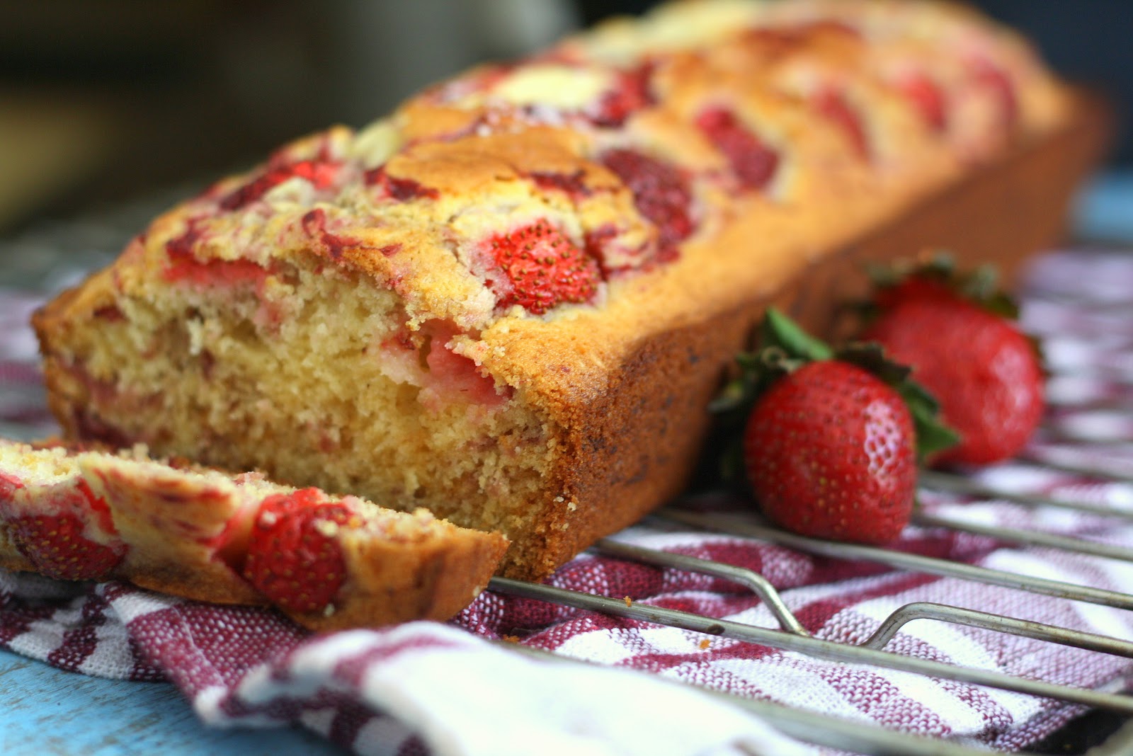For the love of food! Strawberry Loaf