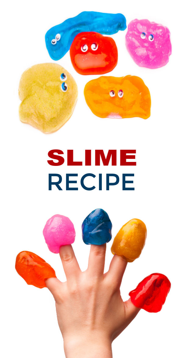 This slime recipe for kids uses baking soda instead of borax.  It does not require liquid starch either!  What might the secret slime ingredient be? #bakingsodaslime #bakingsodaslimerecipe #makeslime #makeslimewithbakingsoda #slimerecipe #slime #slimerecipeeasy #bakingsoda