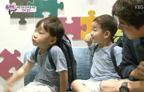 [슈돌] 눈이 잘 안보여서 깜빡거리는 대한이 (맴찢주의ㅠㅠ) | 인스티즈