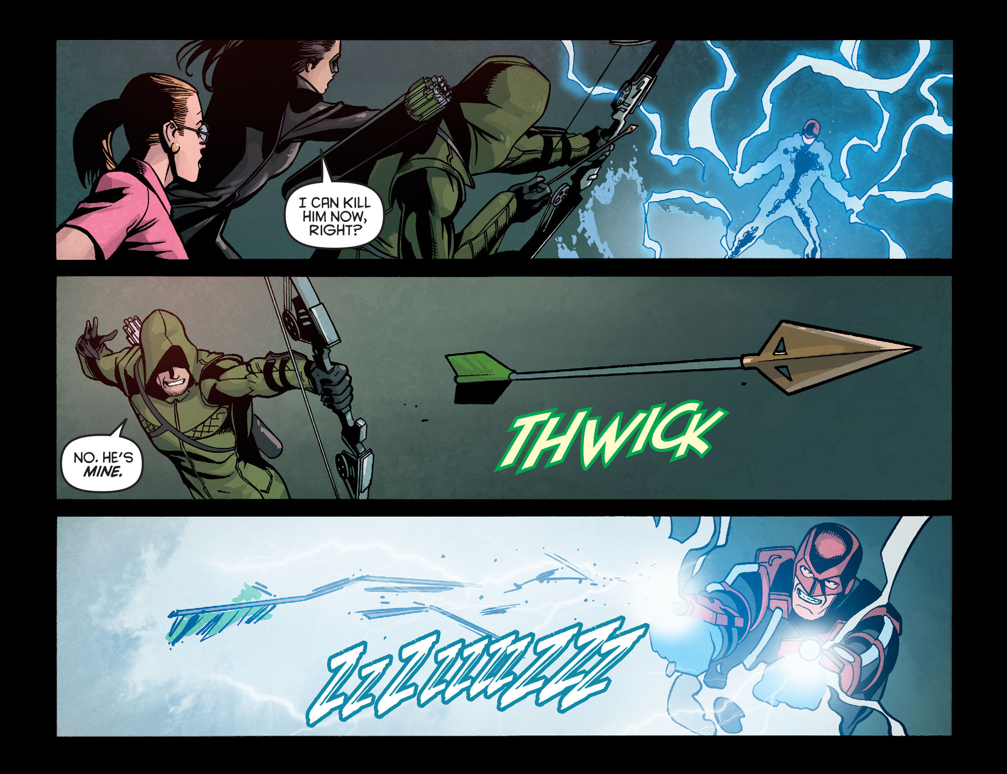 Read online Arrow: Season 2.5 [I] comic -  Issue #15 - 19