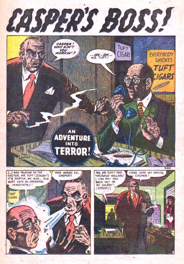 Read online Adventures into Terror comic -  Issue #17 - 18