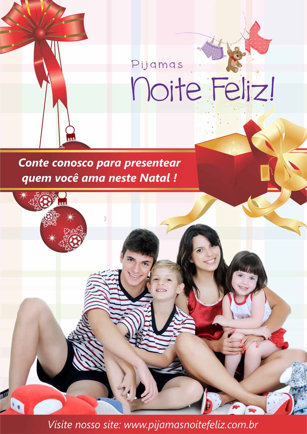 Pijama noite feliz Clearance