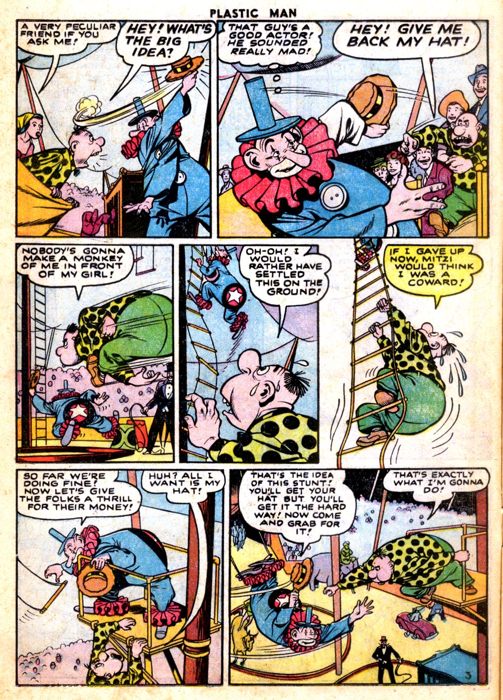 Read online Plastic Man (1943) comic -  Issue #54 - 16