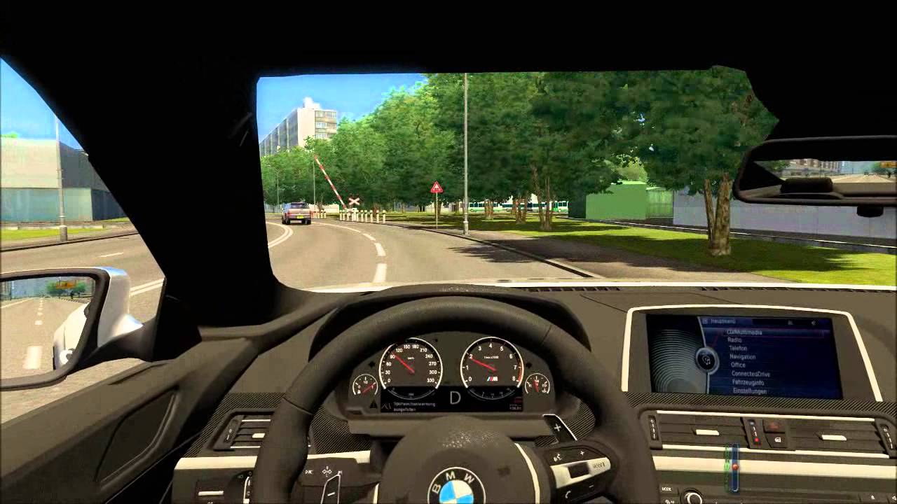 Как переключить в city car driving