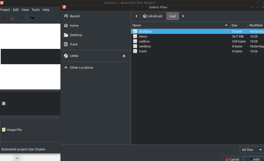 Using Brasero CD/DVD Tools in Archlinux