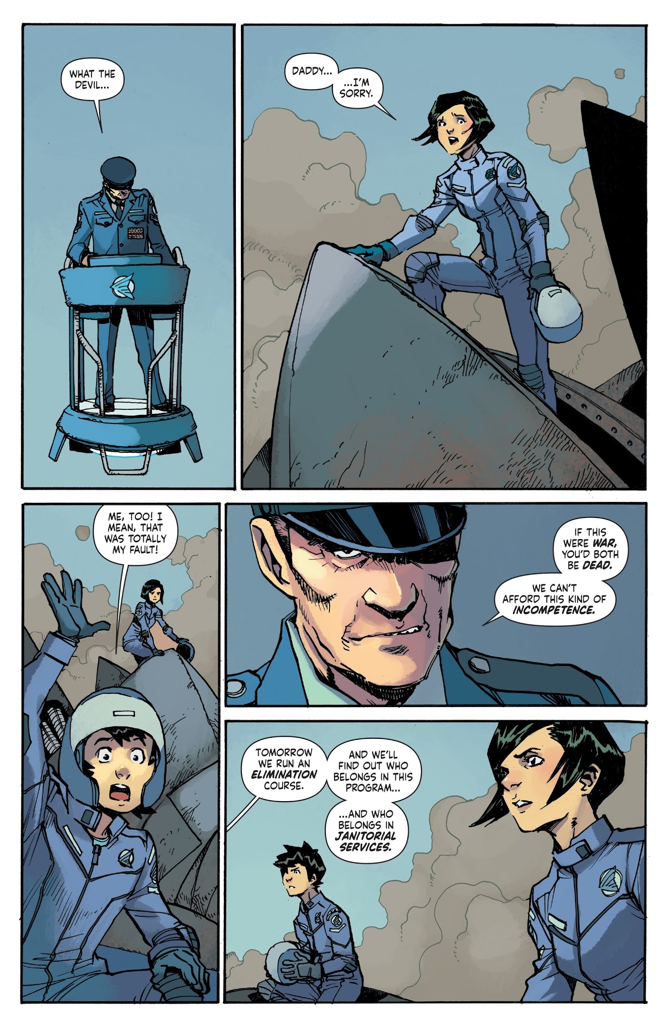 Read online Mech Cadet Yu comic -  Issue #3 - 13