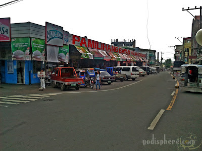 View of the Nagcarlan Public Market in Laguna Philippines