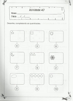 88 - Atividades de Matemática para 1º ano