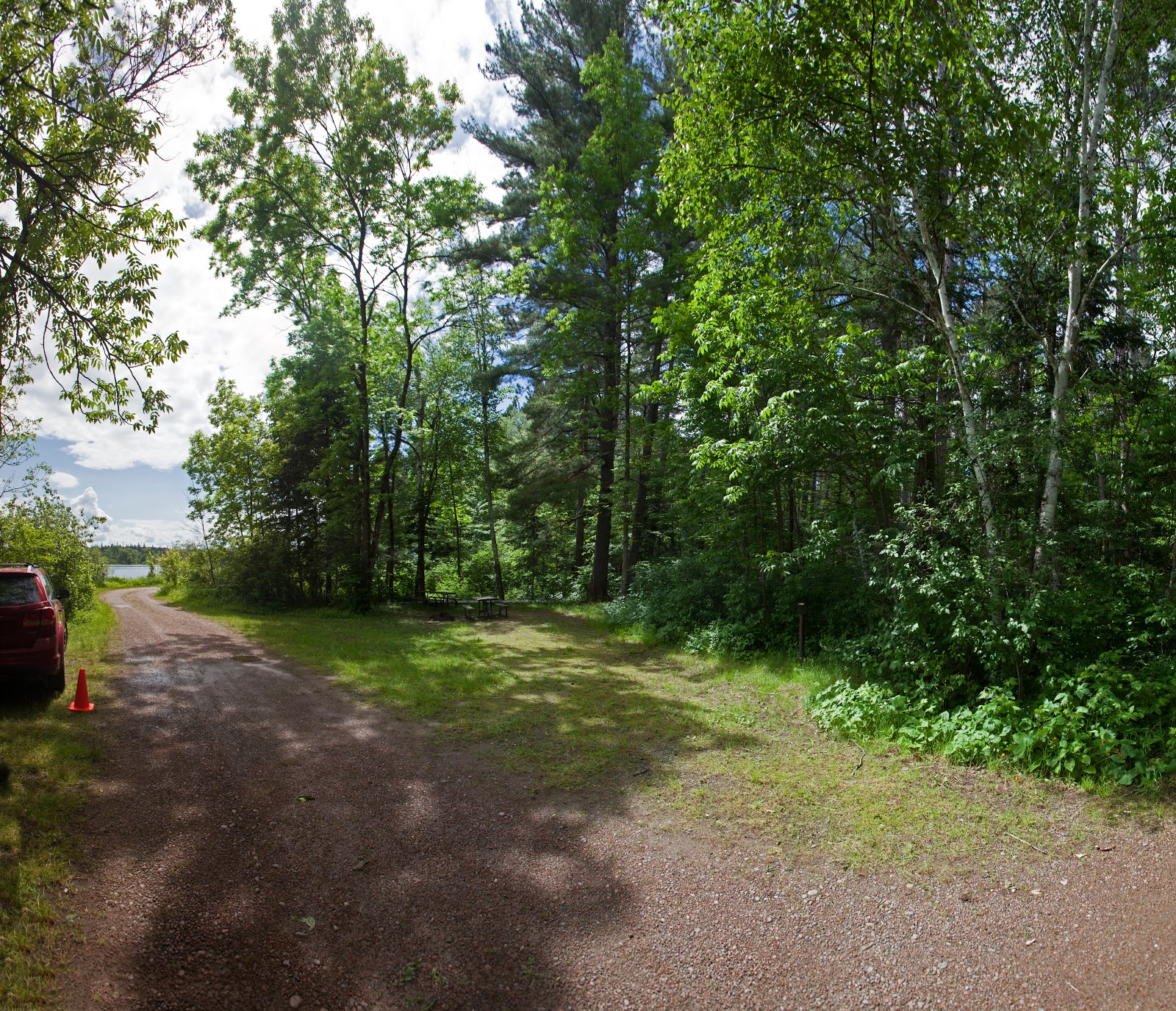 The Campsites Samuel de Champlain Ontario Provincial Park, site 119
