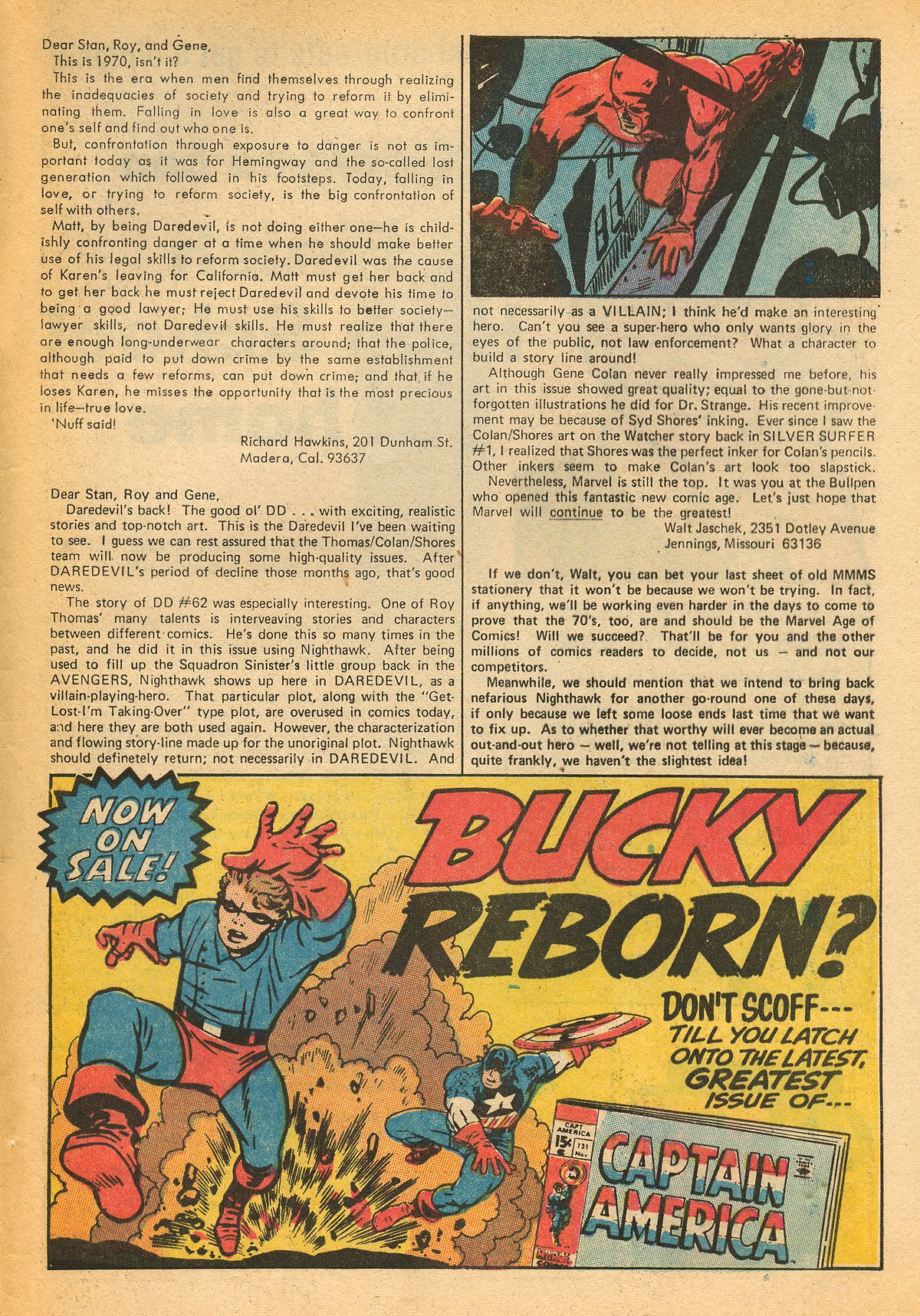 Read online Daredevil (1964) comic -  Issue #69 - 33