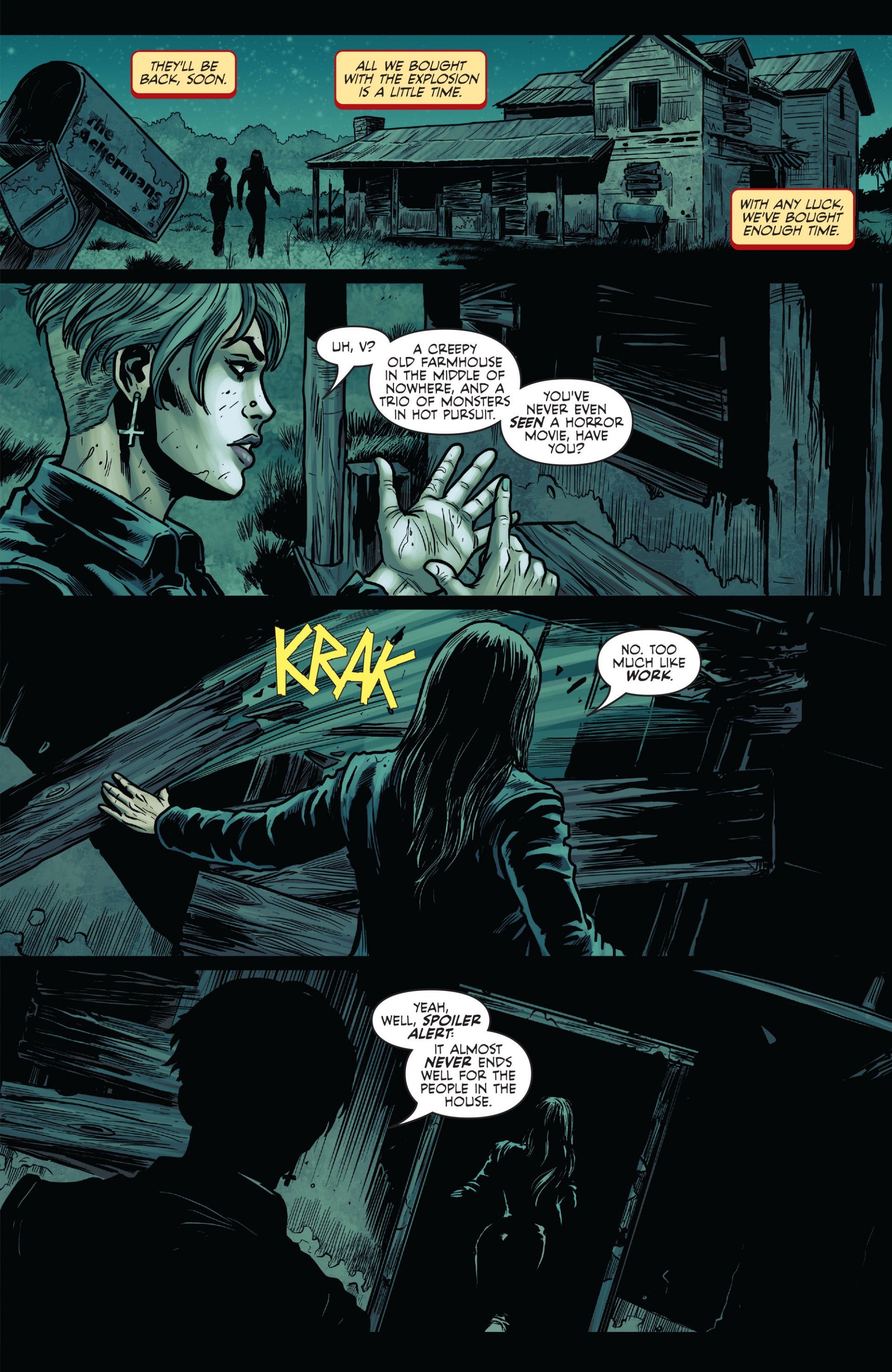 Read online Vampirella (2010) comic -  Issue #9 - 21