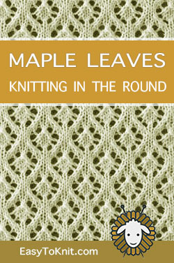 Lace Knitting In the round