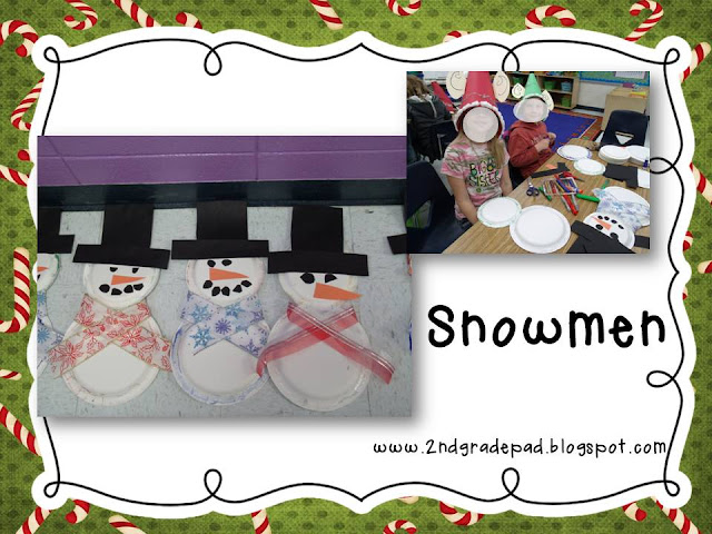 2nd Grade Pad: Christmas Craft Day and Freebie #6