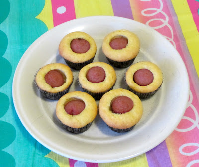 BentoLunch.net - Corndog Muffins, Mini-muffin Style
