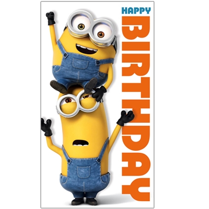 birthday wishes from minions