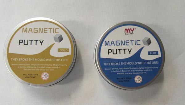 gold magnetic putty