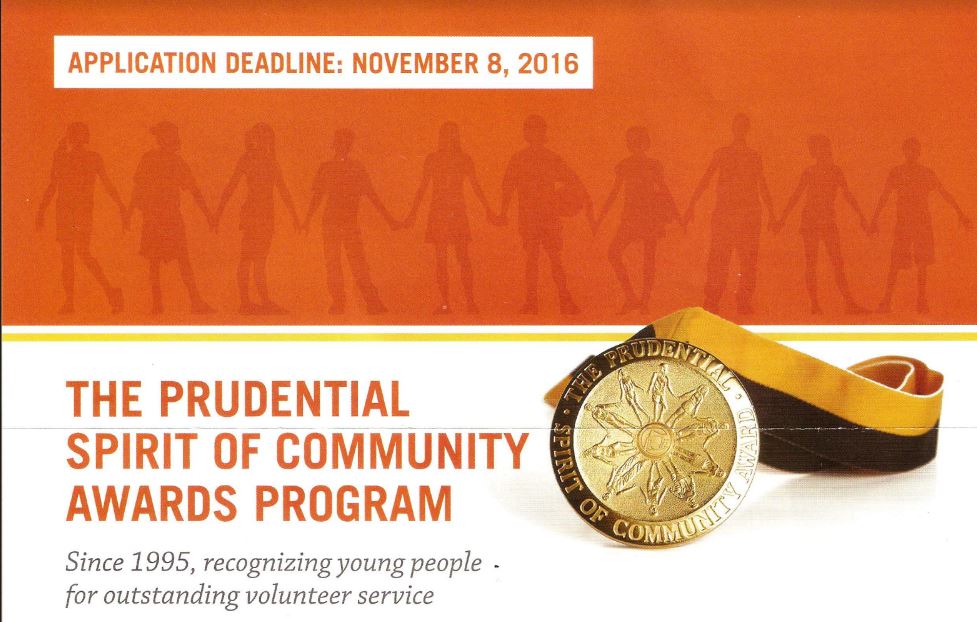 Stay Connected. The Prudential Spirit of Community Awards Program