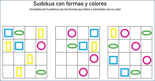 MaTe+TICas ArTe: Sudokus: Juegos lógica matemática.