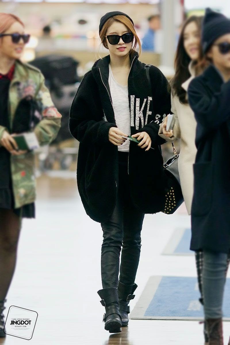 Airport Fashion: T-ara Jiyeon | Official Korean Fashion