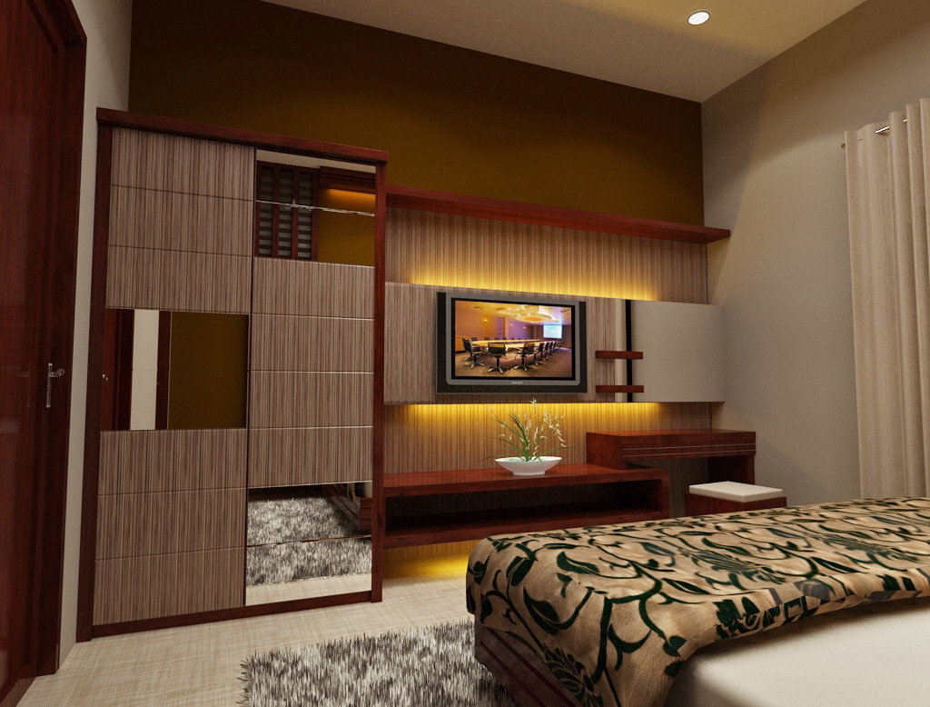 Desain Interior Kamar  Tidur  Modern  Rumah Minimalis 