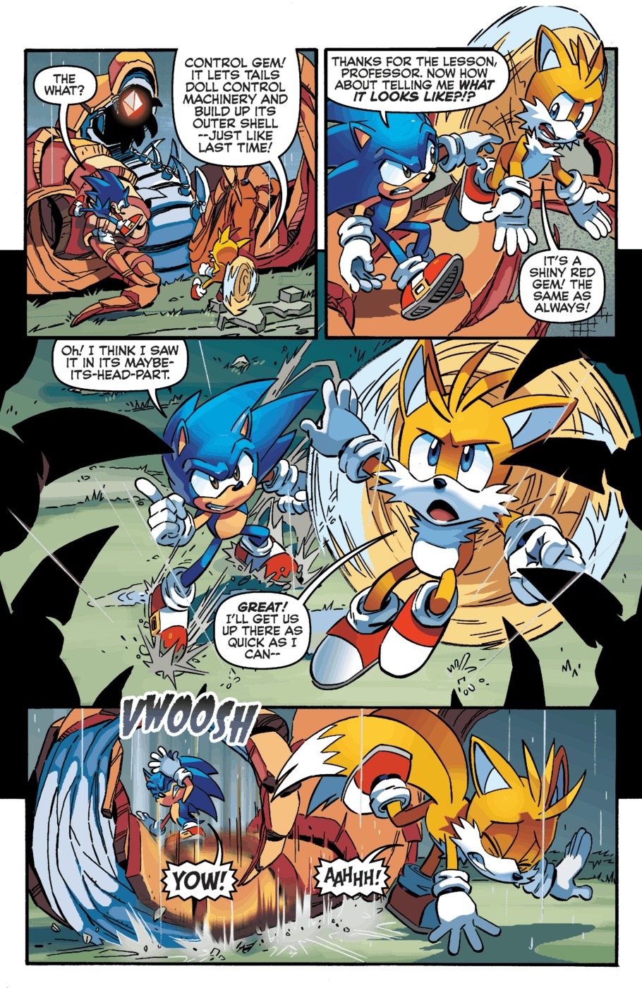 Read online Sonic The Hedgehog comic -  Issue #252 - 10