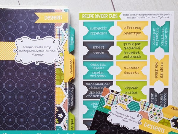 NEW Printable Recipe Cards + GIVEAWAY