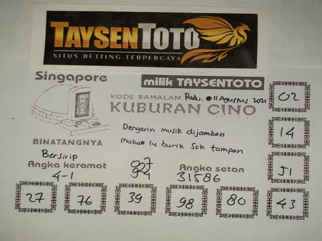 Forum Prediksi Top Sgp Rabu PREDIKSI HK MASTER JITU HK