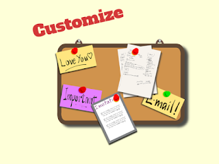 how to customize feature post on blogger