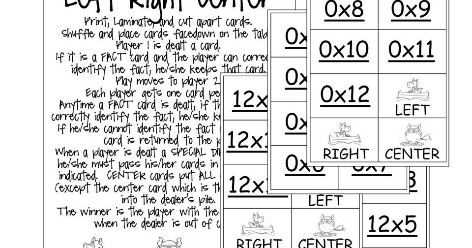 left-right-center-game-rules-printable