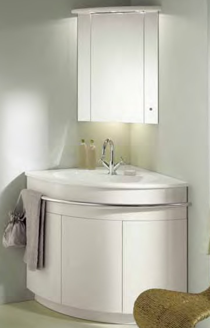 armoire salle de bain angle