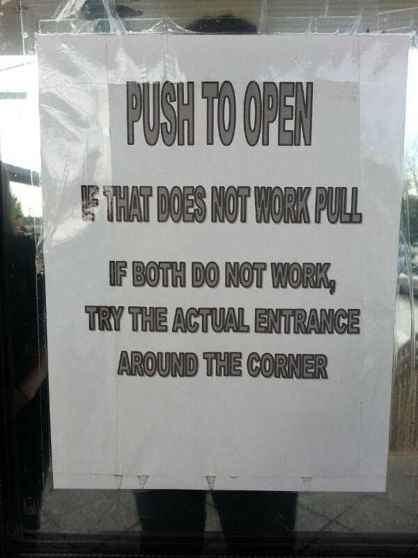 Funny Signs of the Day - 20 Pics (10.28.2013) | Funny Signs