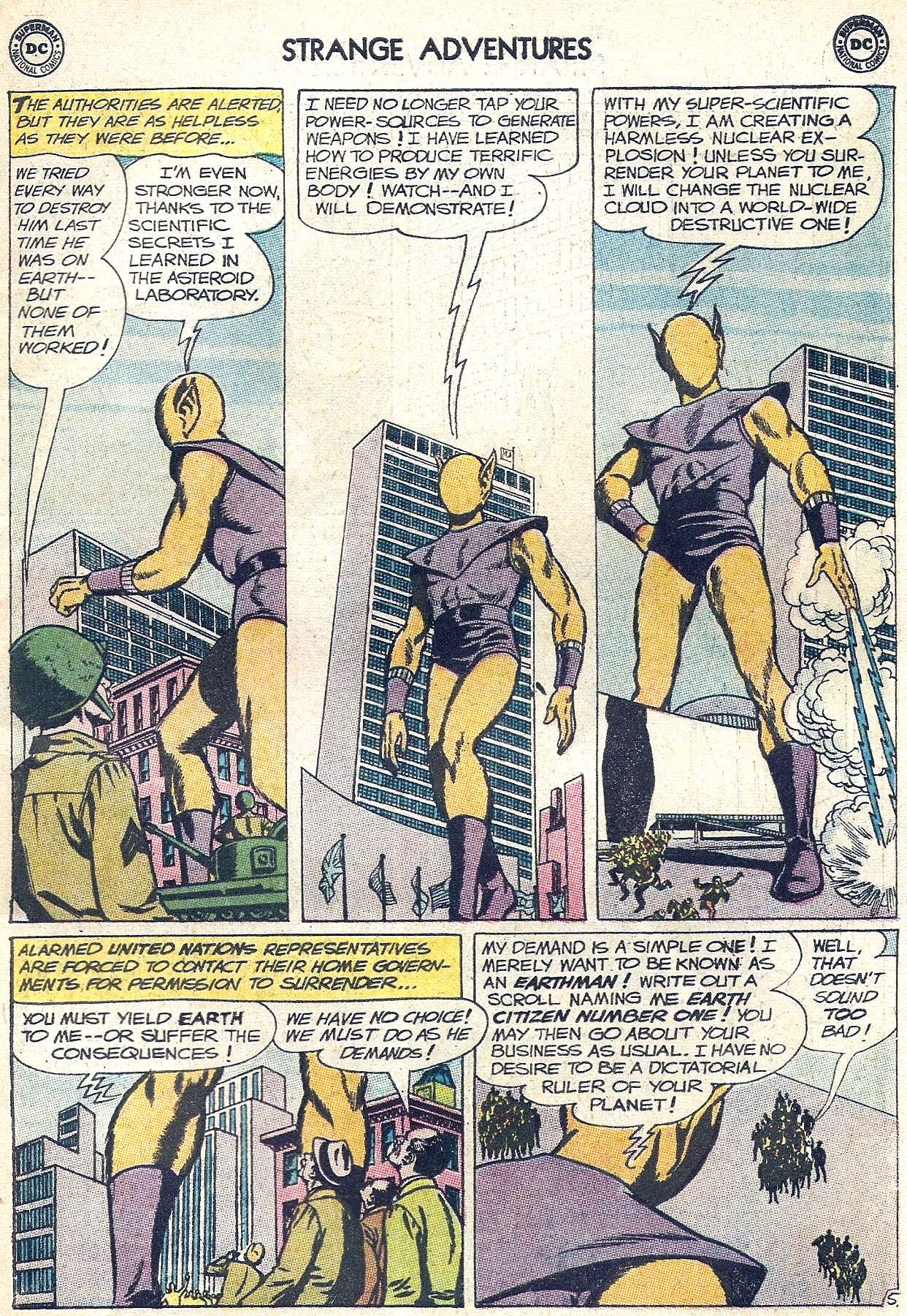Read online Strange Adventures (1950) comic -  Issue #153 - 7