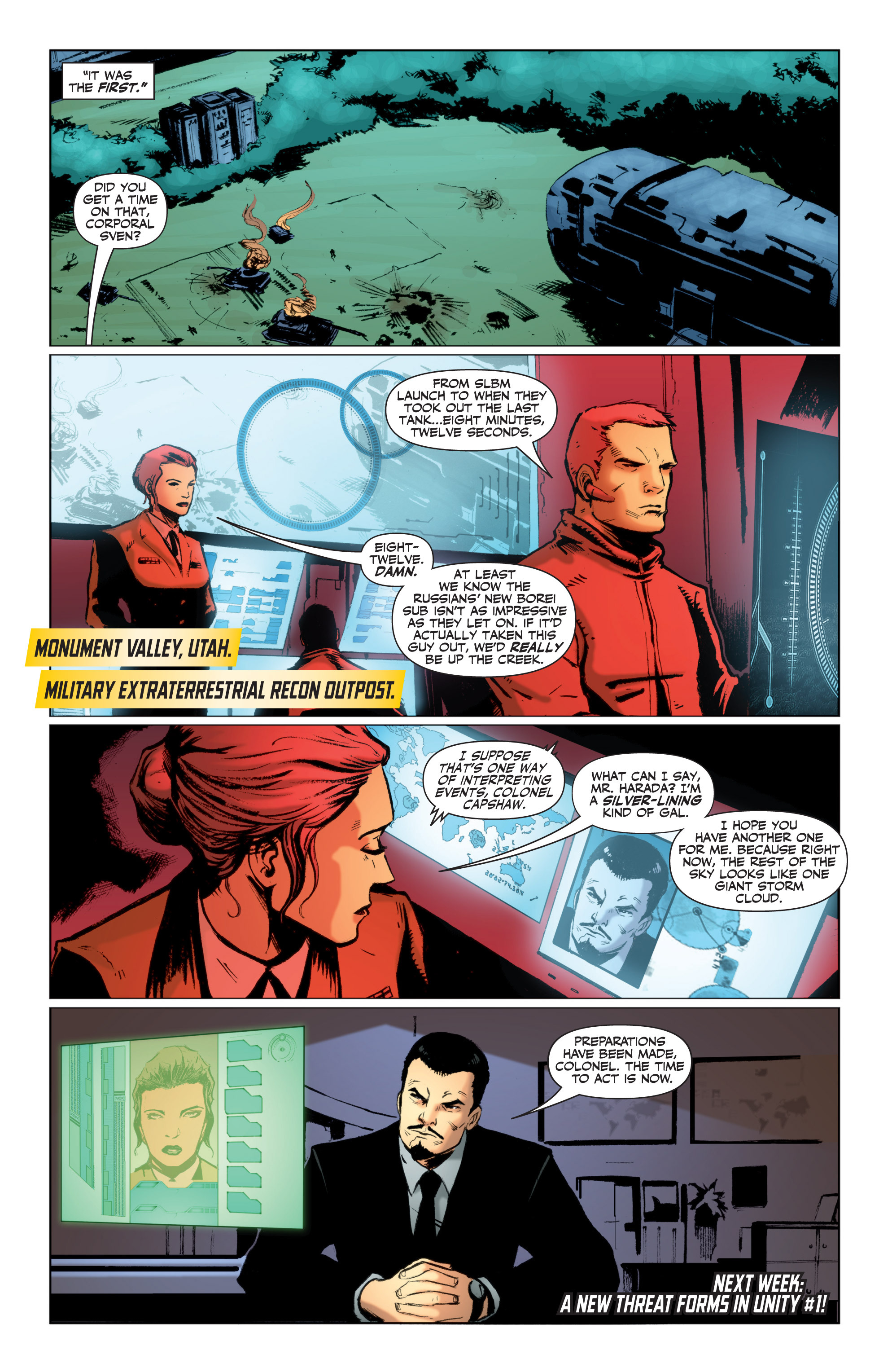 Read online X-O Manowar (2012) comic -  Issue # _TPB 4 - 100