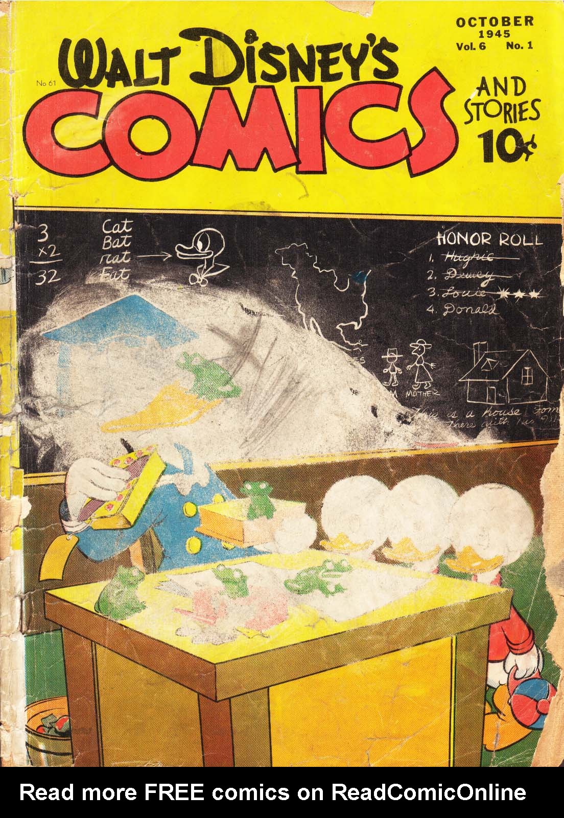 Read online Walt Disney's Comics and Stories comic -  Issue #61 - 2