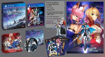 Fate Extella Link Game Features Fleeting Glory Limited Edition