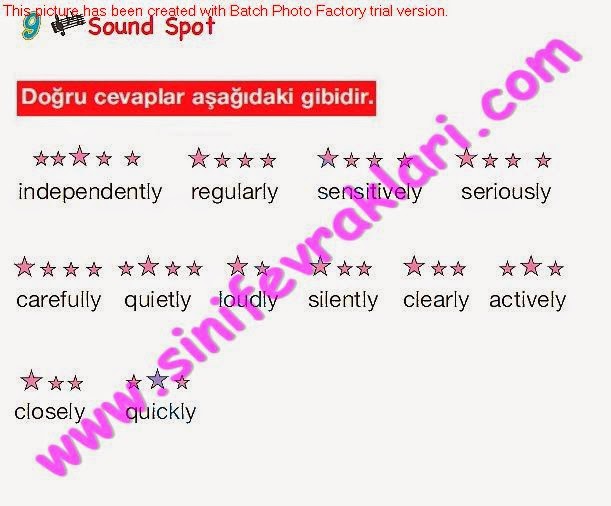 8.SINIF İNGİLİZCE MEB YAYINLARI DERS KİTABI CEVAPLARI SAYFA 31 - Ders