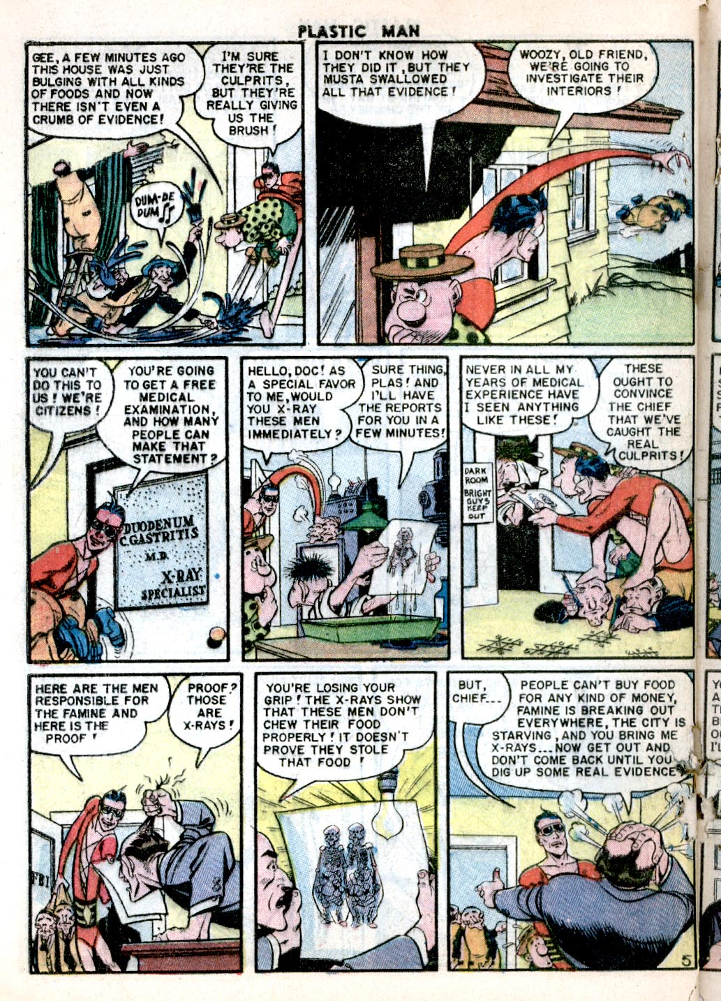 Read online Plastic Man (1943) comic -  Issue #46 - 30