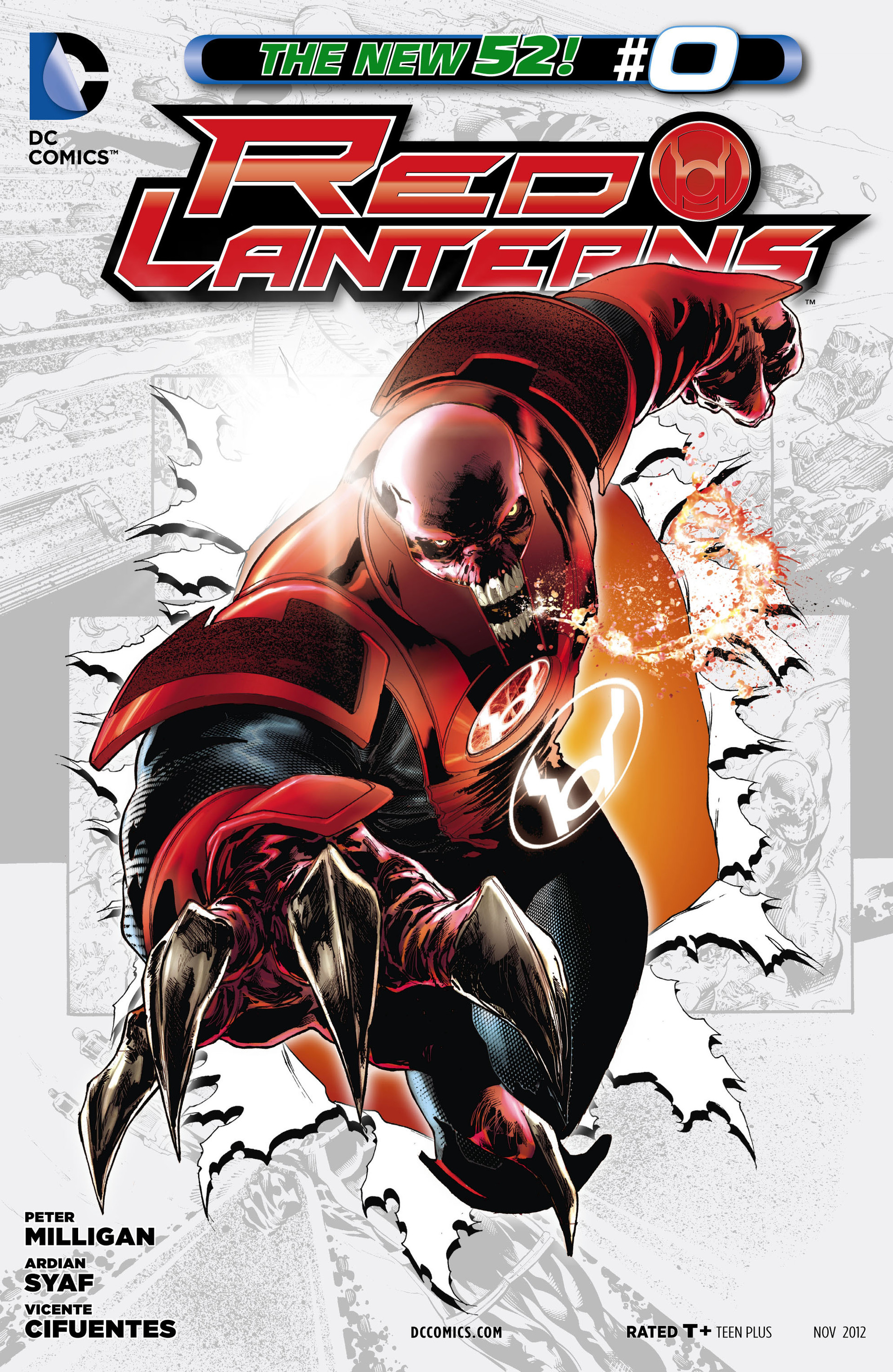 Read online Red Lanterns comic -  Issue #0 - 1