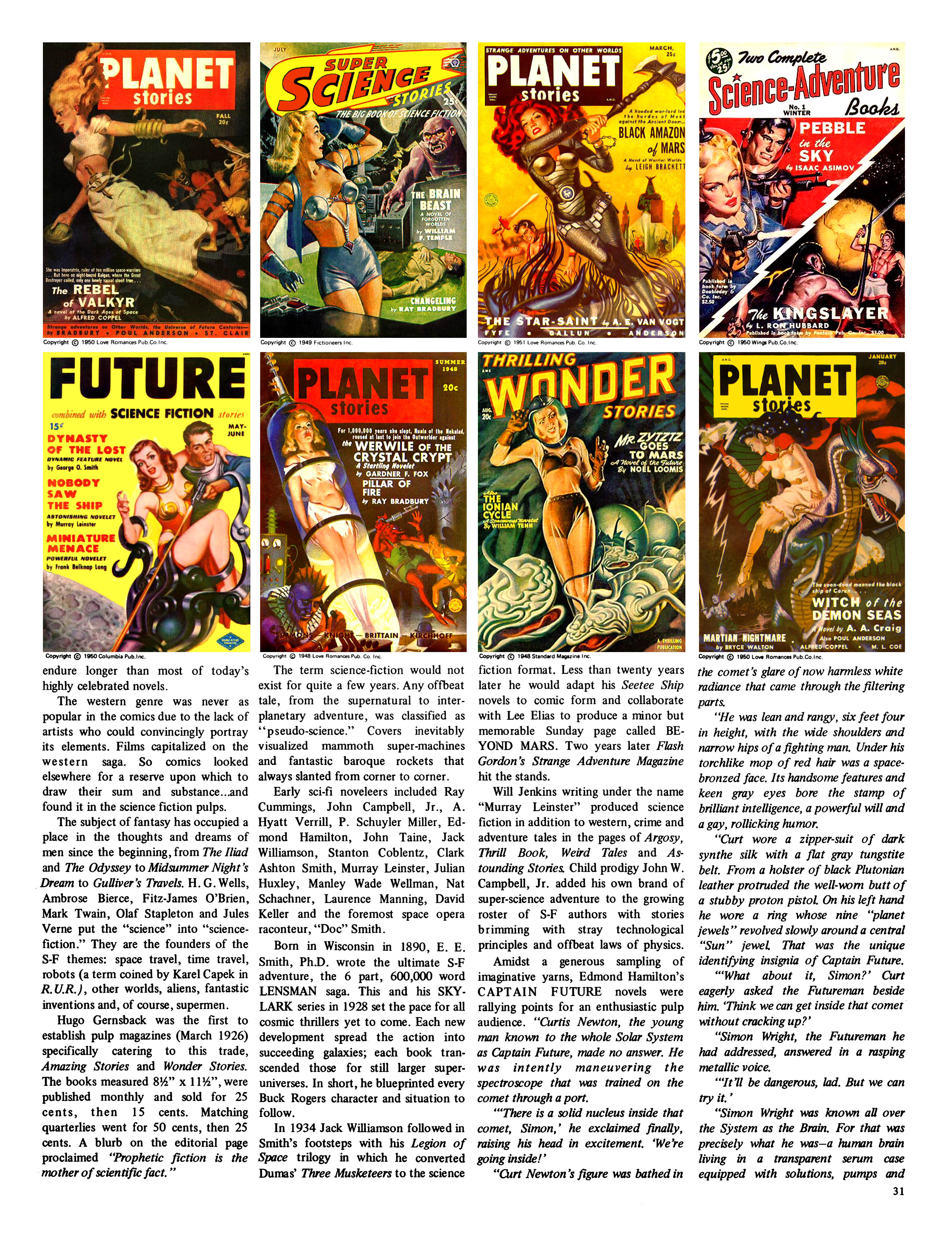 Read online The Steranko History of Comics comic -  Issue # TPB 1 - 32