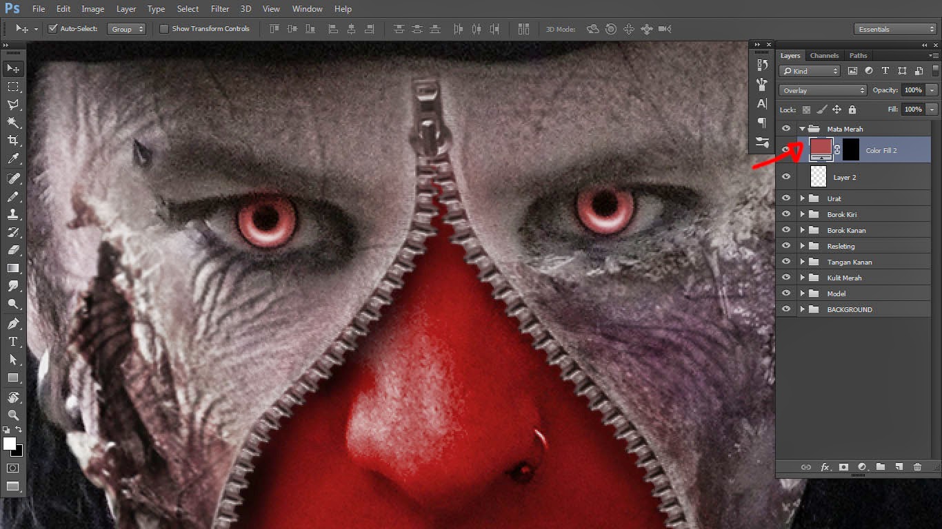 Extreme Tutorial Zombie dengan Photoshop %name Extreme Tutorial Zombie dengan Photoshop