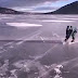 Нова дисциплина във фигурното пързаляне - съчетание с моторна резачка (видео)