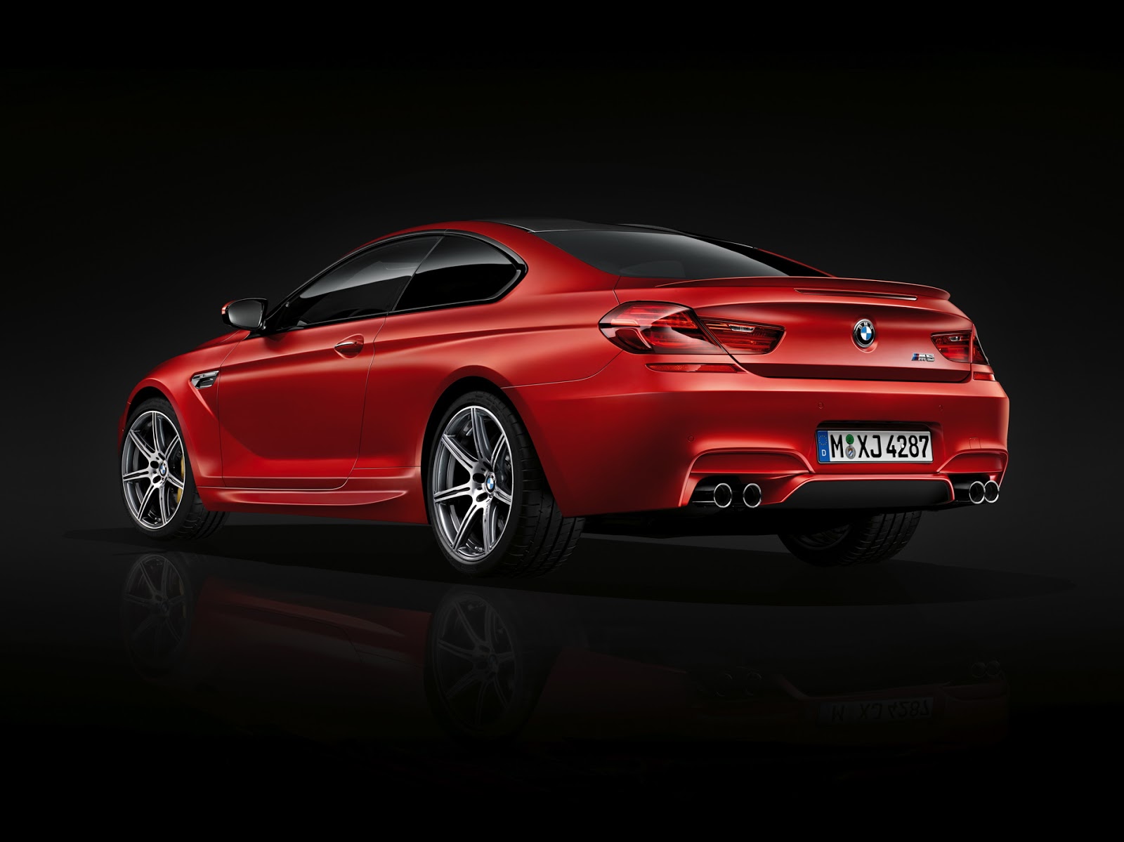 bmw m6 2016 kirmizi hd resimler 2