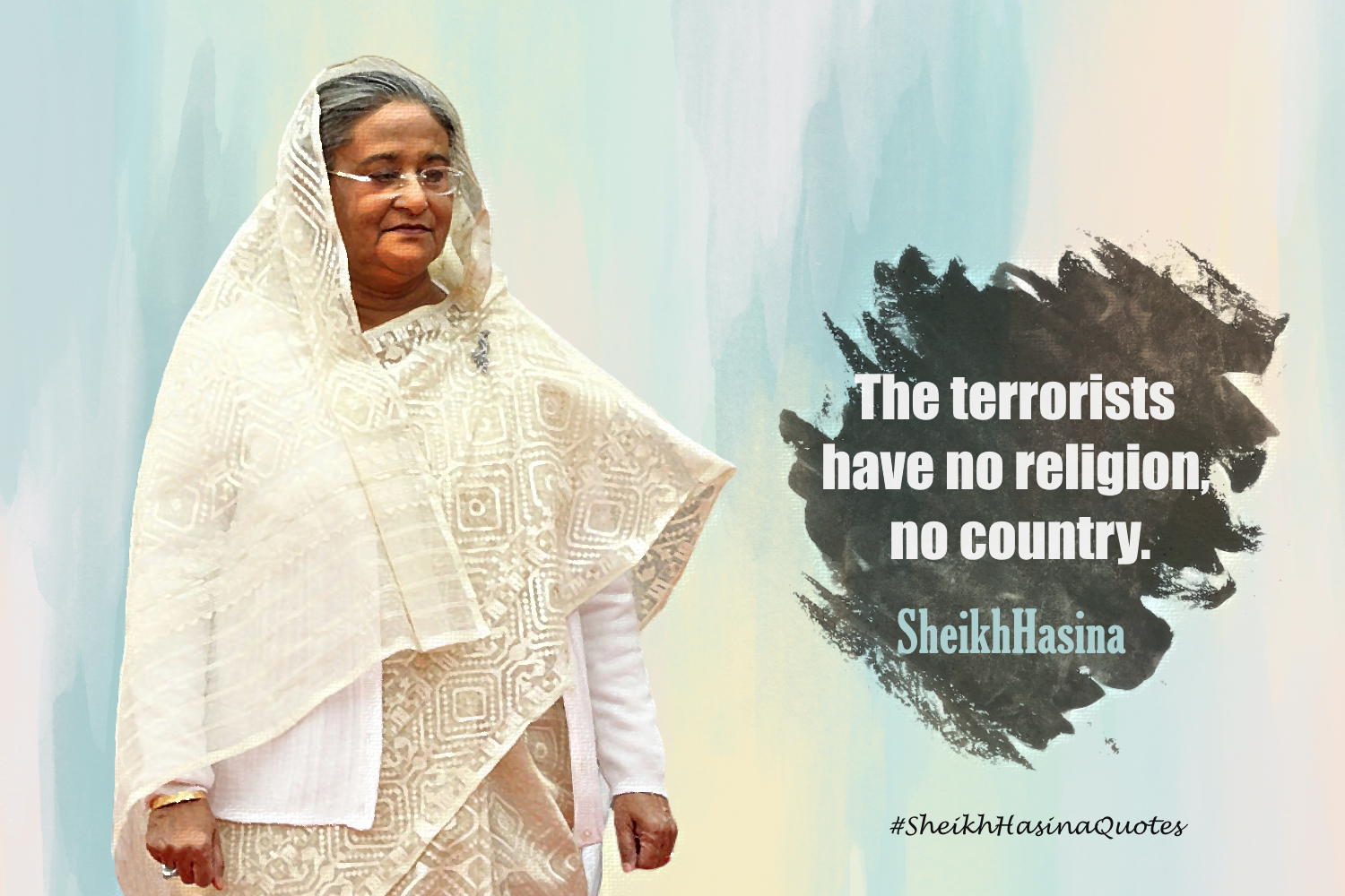 Sheikh Hasina About Terrorists